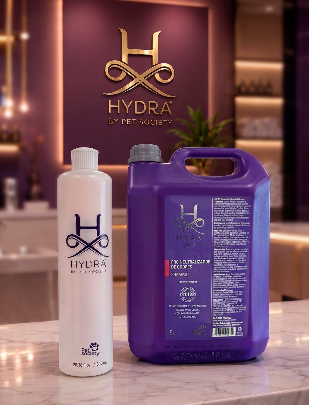 Shampoo Hydra PRO Neutralizador de Odores
